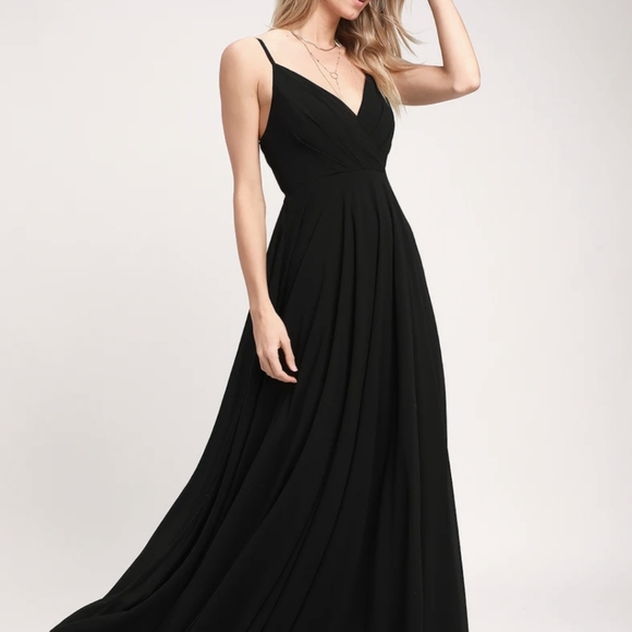 Lulus Dresses & Skirts - Lulus Black All About Love Maxi Dress